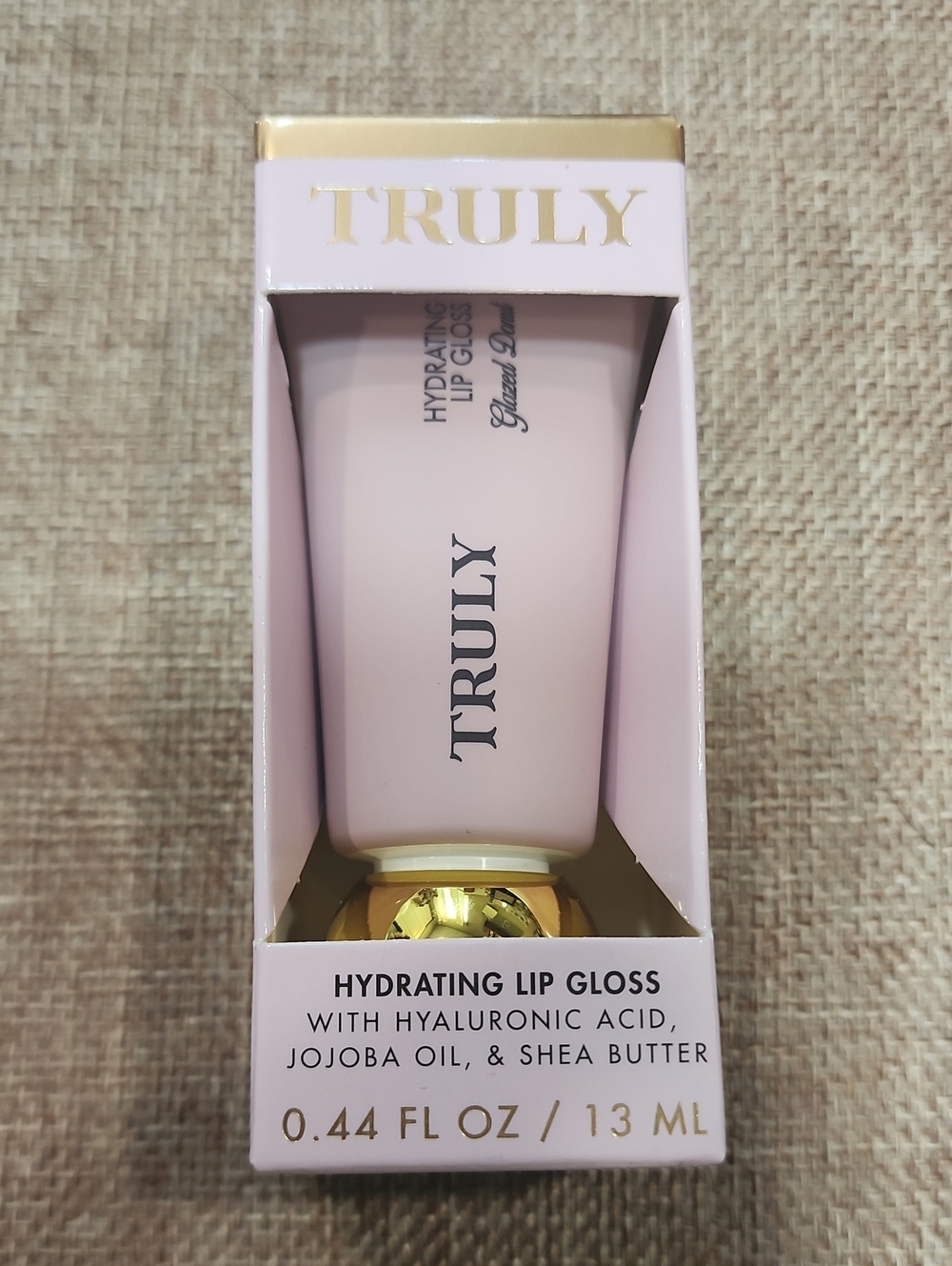 TRULY Hydrating Lip Gloss — Glazed Donut